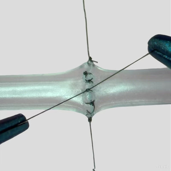 Microsurgery suture training simulates blood vessels lmm 2mm
