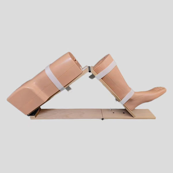 Wooden knee joint fixture