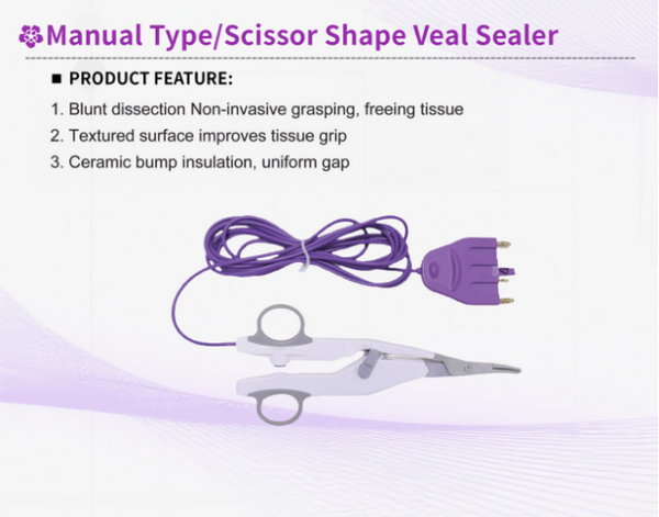 Manual Type/Scissor Shape Veal Sealer