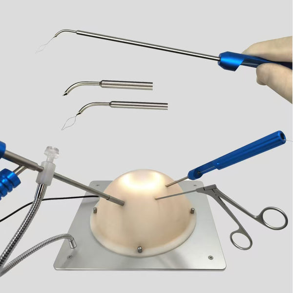 Arthroscopic surgery training simulator, meniscus suturing, rotator cuff ligament suturing, planing knife skill training